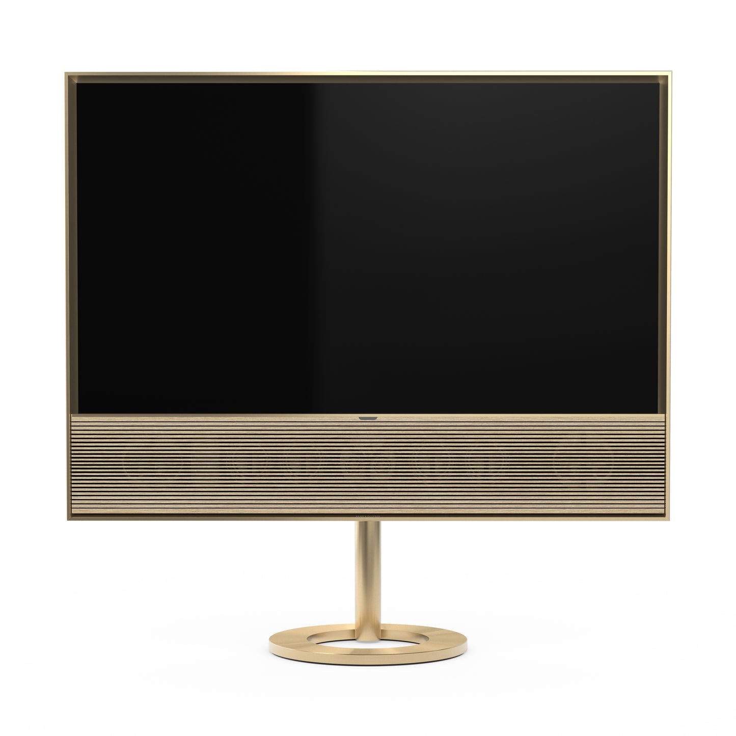 B&O Bang & Olufsen Beovision Contour in 55 Zoll mit Light oak Cover auf Bodenstandfuß