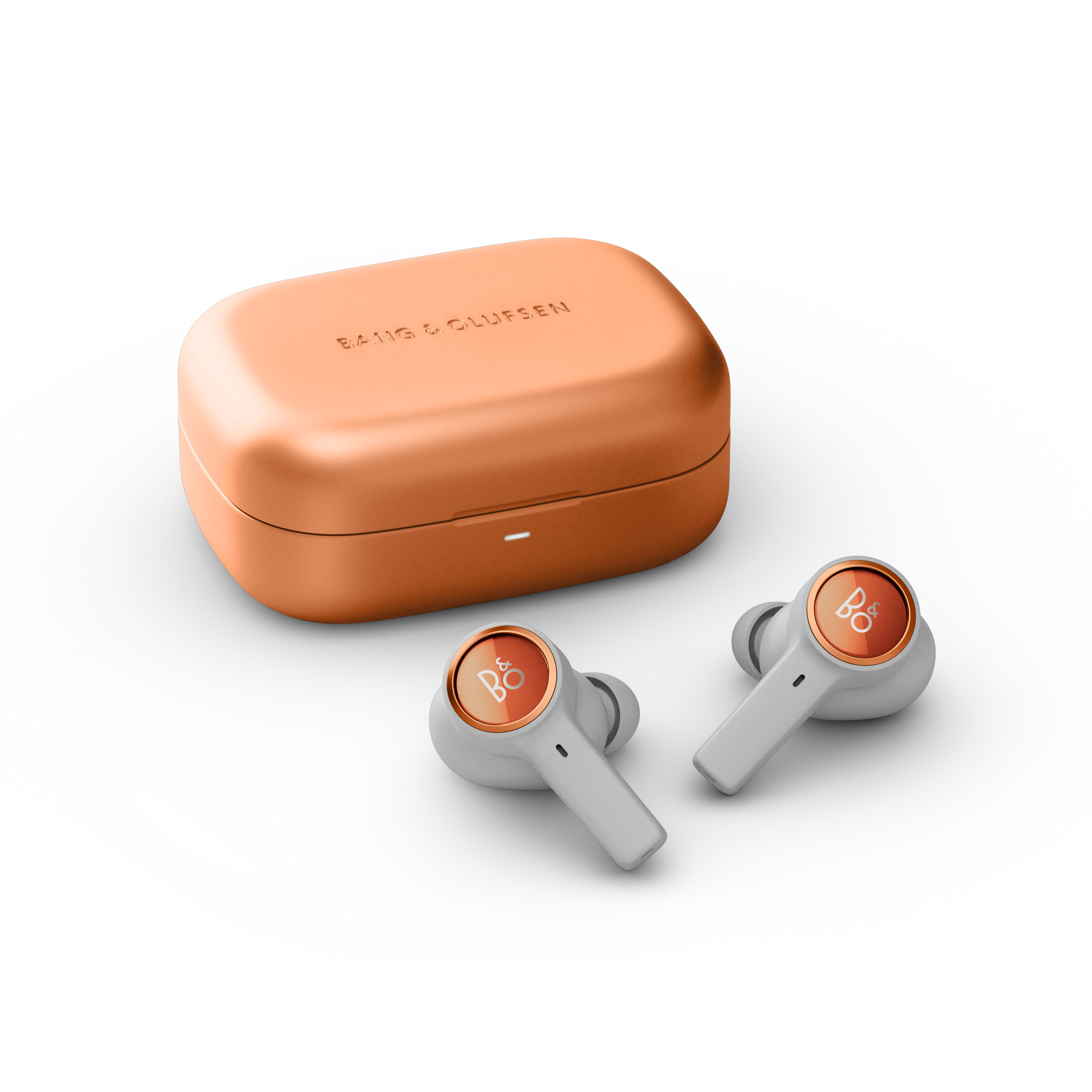 Bang & Olufsen, B&O, Beoplay Eleven (Hi-Fi-ANC-Earbuds) - Earbuds und Ladeschale in Copper Tone