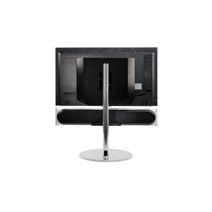 Beosound Premiere in natural aluminium auf STB Bodenstandfuß - Ansicht von hinten
