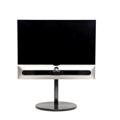 Beosound Premiere von Bang & Olufsen auf einem Bodenstandfuß von stb brackets
