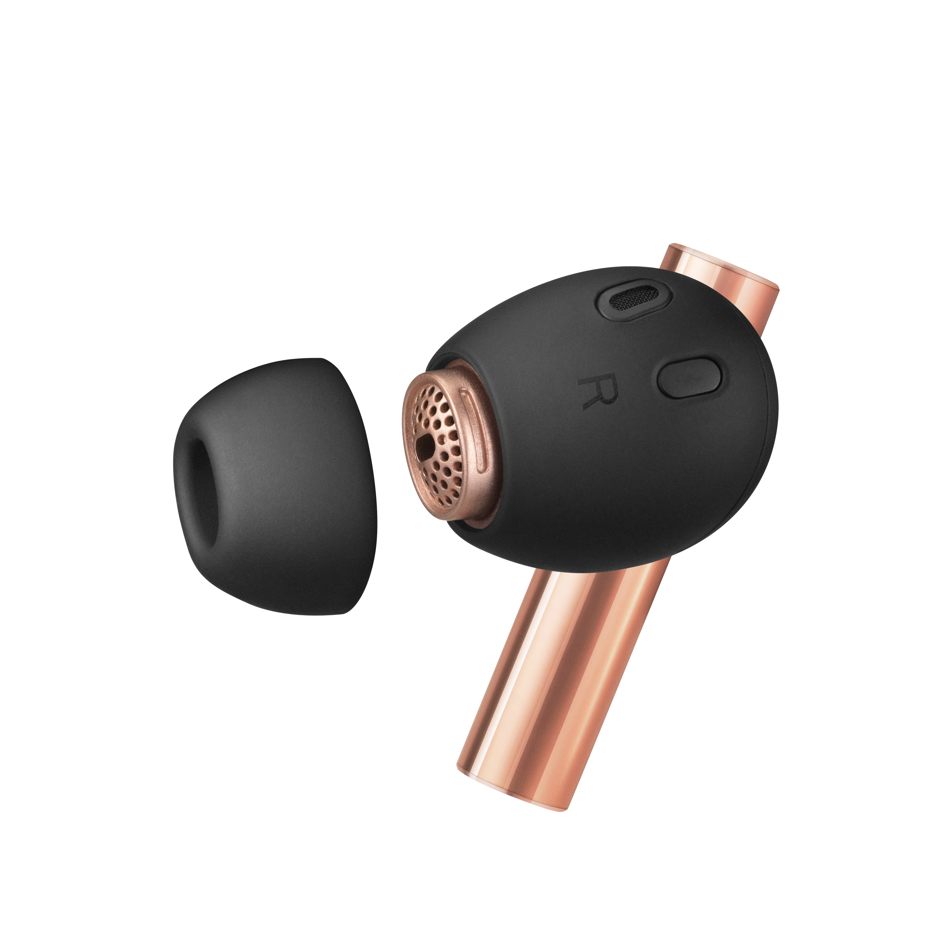 Beo Grace Earbud in Honey Tone mit Silikon Eartip