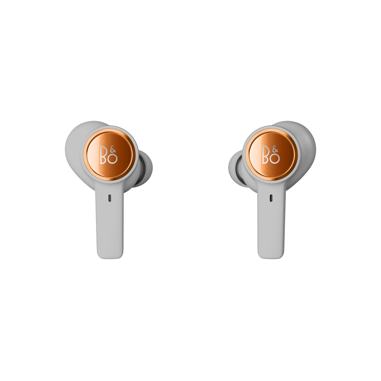 Bang & Olufsen, B&O Beoplay Eleven in-ear Kopfhörer mit verbesserter ANC und Multipoint - Copper Tone Earbuds frontal