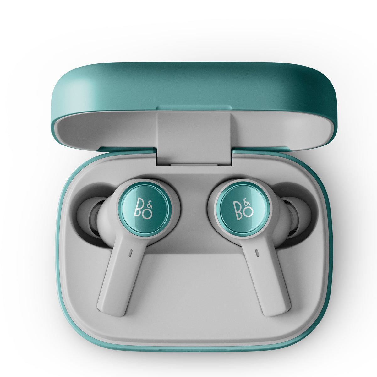 Bang & Olufsen, B&O, Beoplay Eleven (Hi-Fi-ANC-Earbuds) - Earbuds in Eucalyptus Green in der Ladeschale