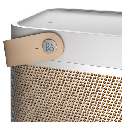 Bang & Olufsen BeoLit 20 mit Leder Trageriemen